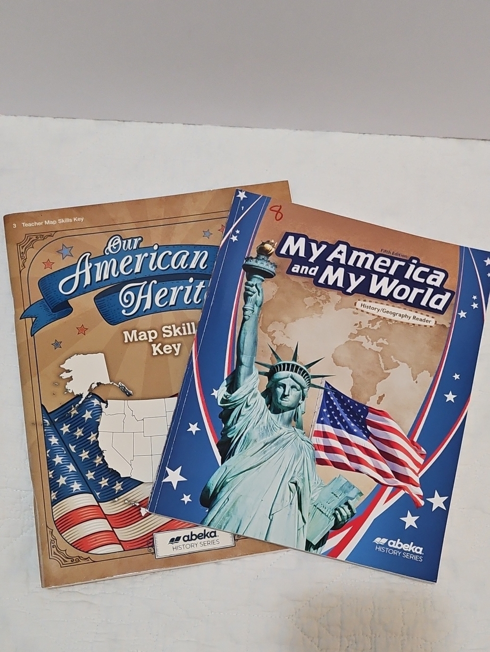 Abeka My America and My World - Blue Kids History Reader